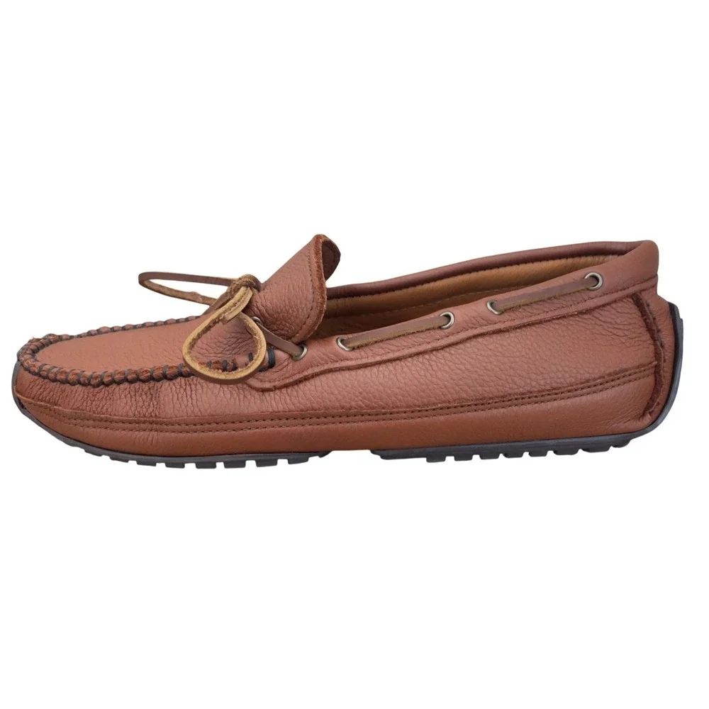 Minnetonka‎ Men's Moosehide Weekender Moccasin Loafer SZ: 15